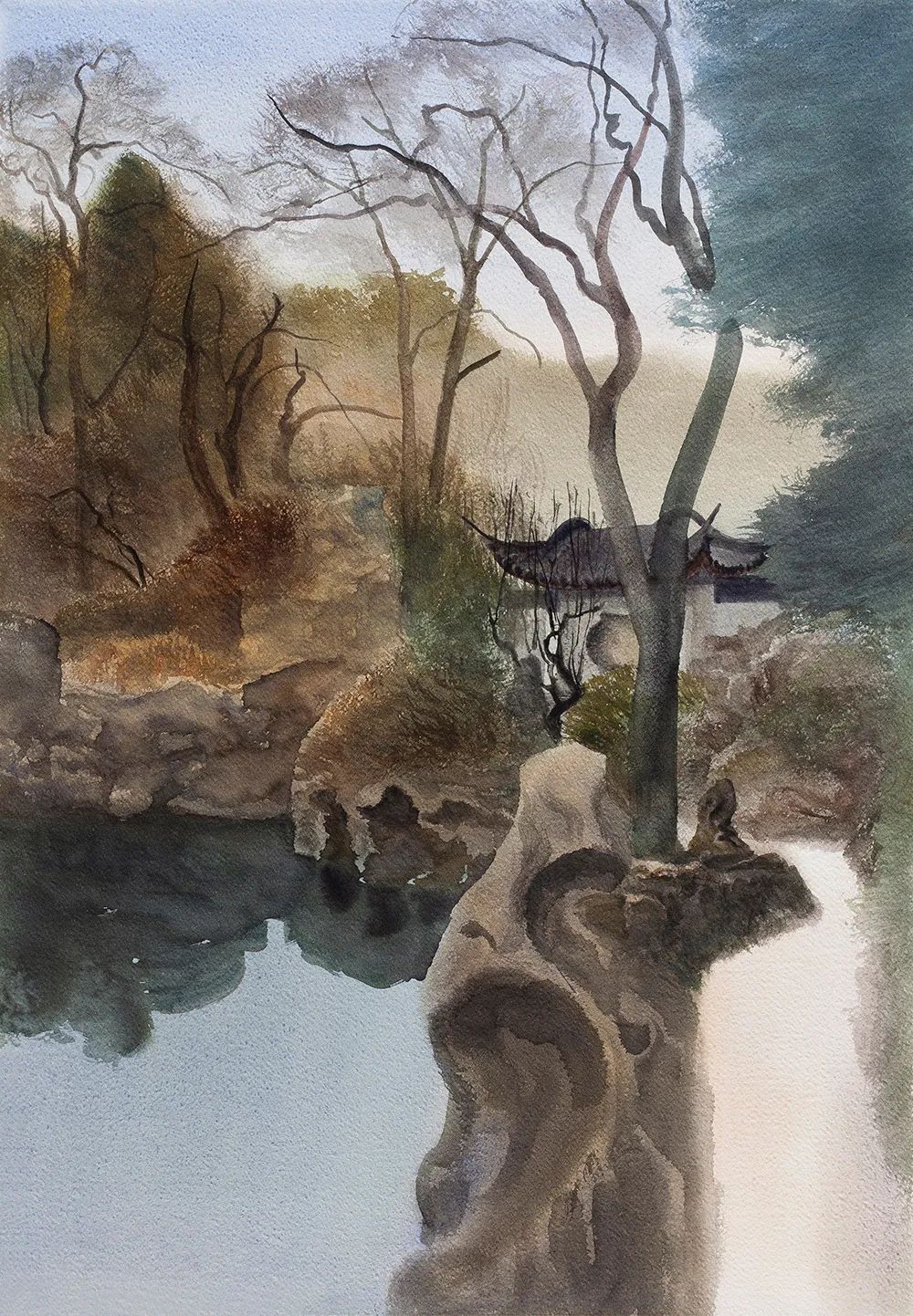 冼东文：寻找西施（蠡园情）