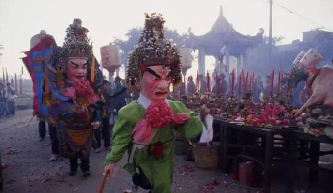 长乐潭头镇碧岭村西湖游神,长乐游神风俗视频