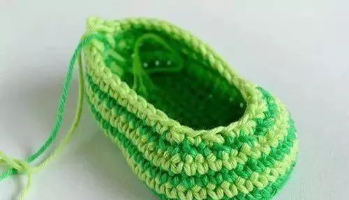 0-3个月婴儿钩针鞋图解大全,实用又好看的宝宝鞋