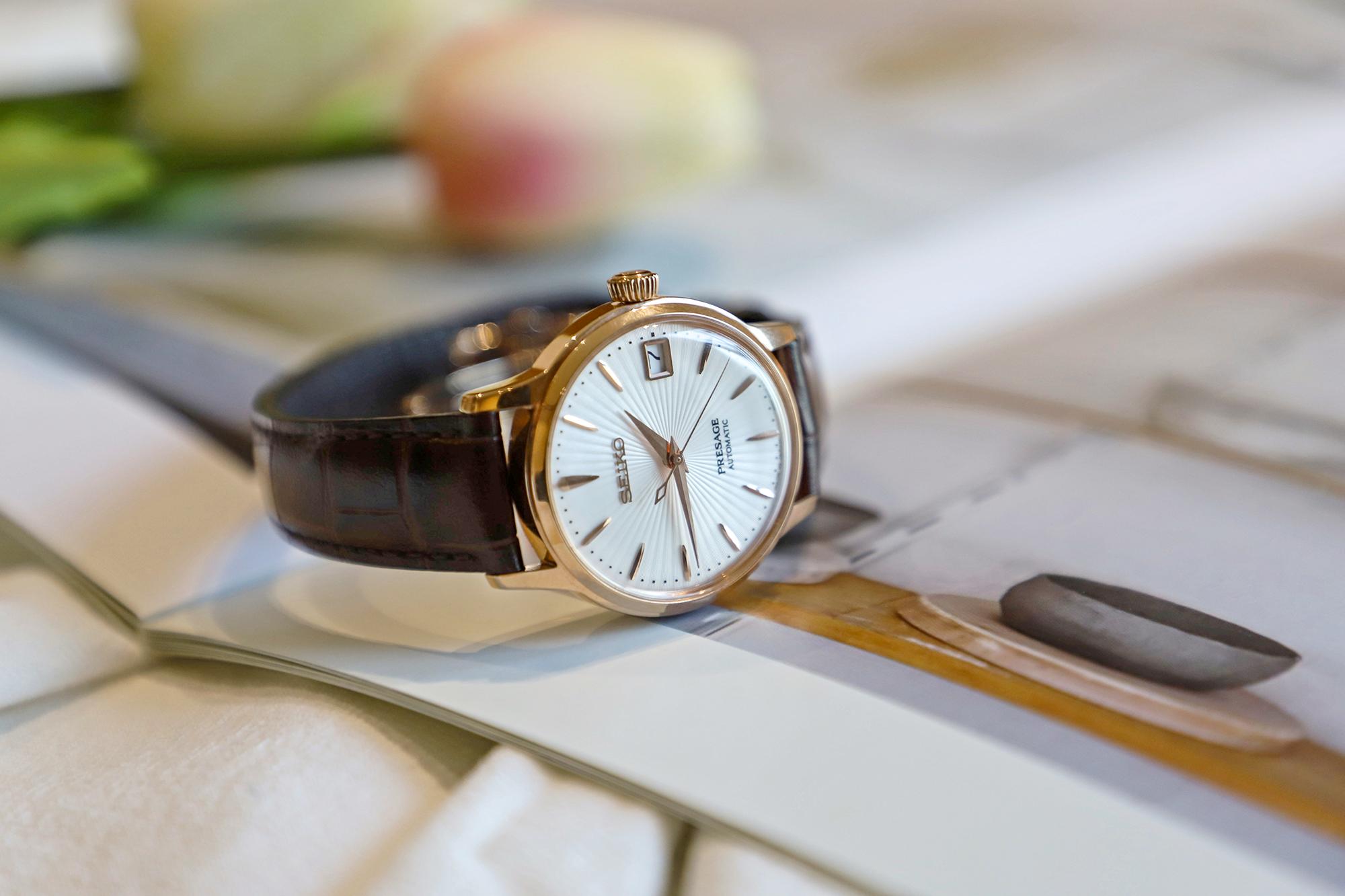 精工鸡尾酒系列手表评测,时尚高端腕表机械表