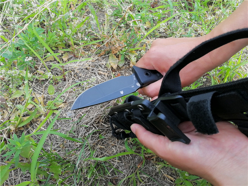 汉道洛克x生存刀暴力测试,户外生存实用工具推荐
