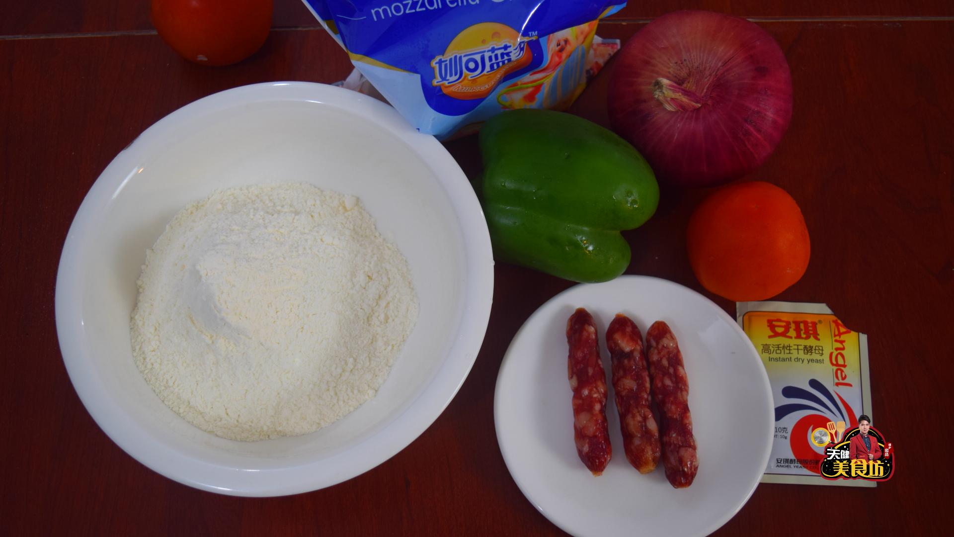 想吃披萨教你懒人做法10分钟,做披萨学会这个配方就够了不用烤