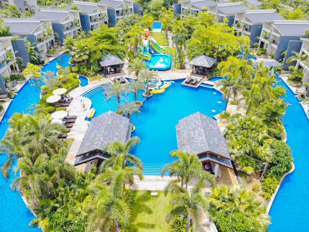 广东威尼斯水上度假村推荐,水上威尼斯一楼带花园