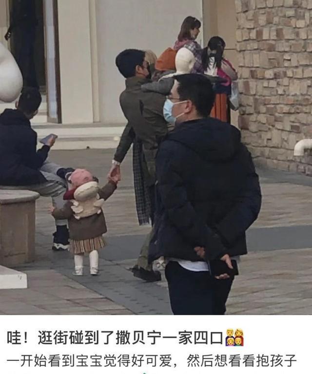 撒贝宁龙凤胎全身照,撒贝宁龙凤胎首曝光