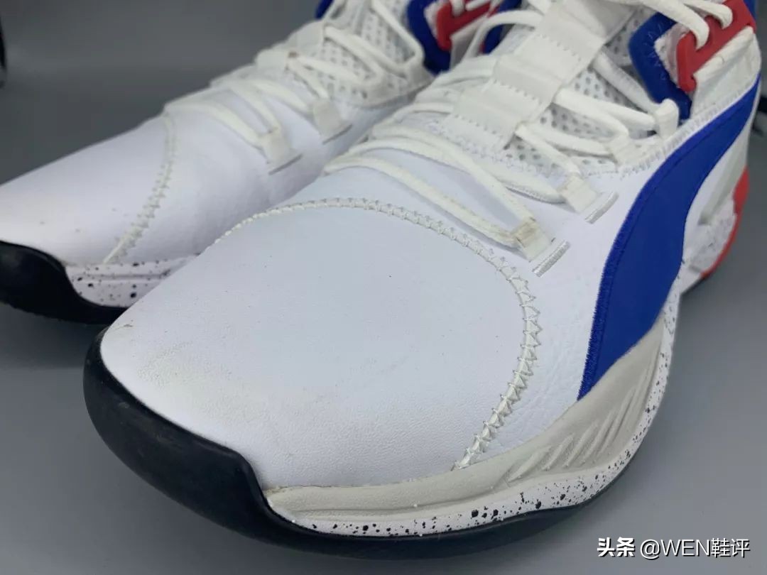 pumauproarhybridcourt黑白,puma中底科技proframe