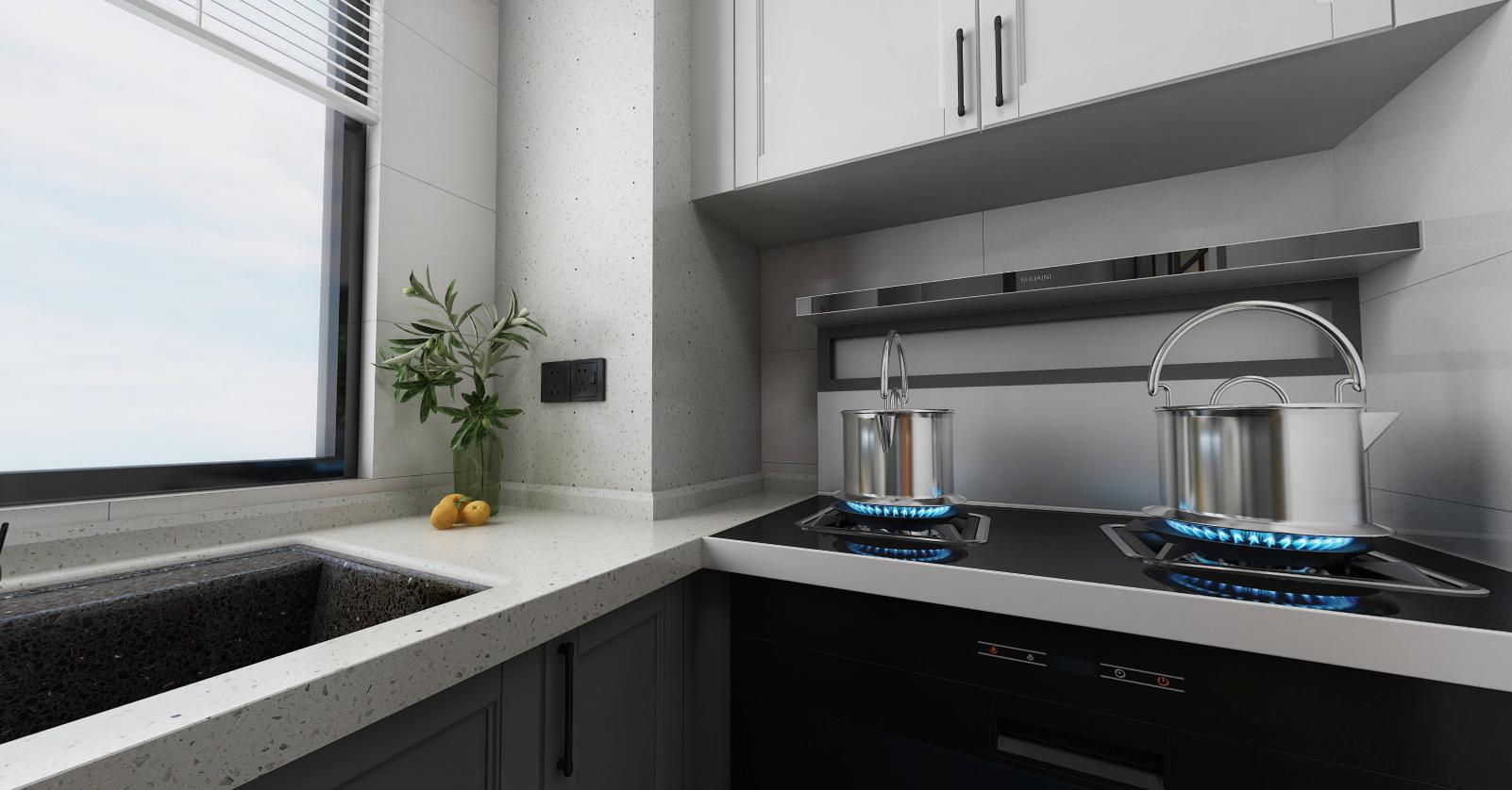 法式奶油风装修半弧形门洞,撞色拱形垭口门洞