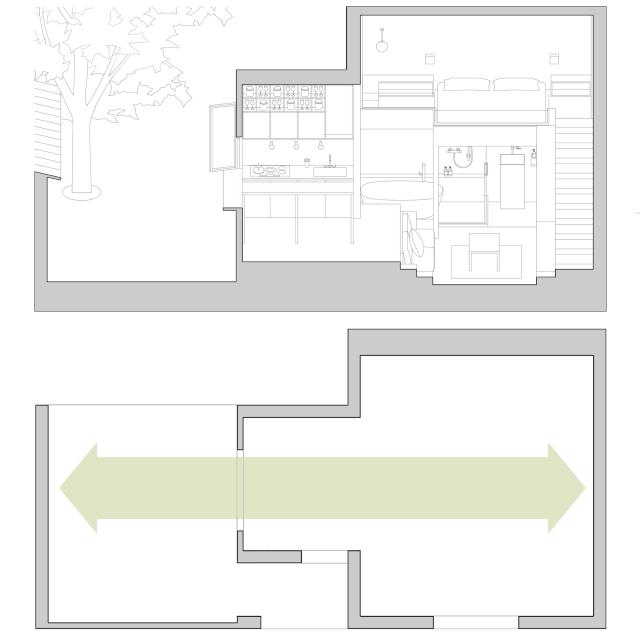 25平的小宅子不仅有花园还有浴缸,上海老弄堂别墅设计