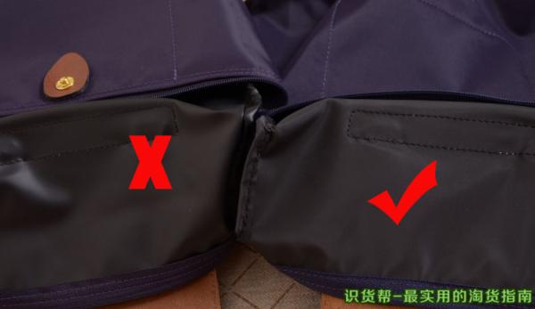 longchamp包辨别真假方法,longchamp饺子包干邑色