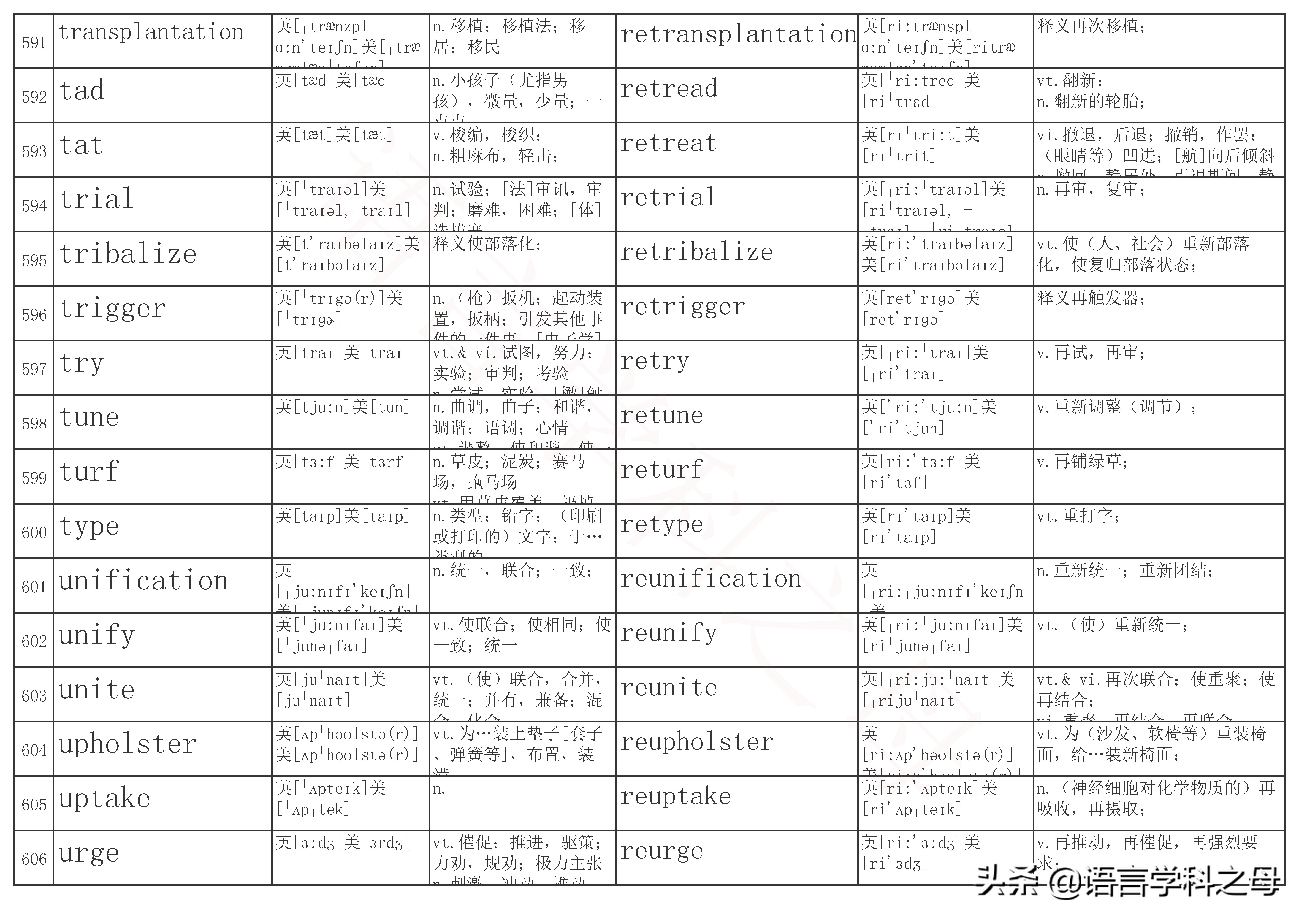 re前缀表示重的单词有哪些,前缀是re的常用单词有哪些