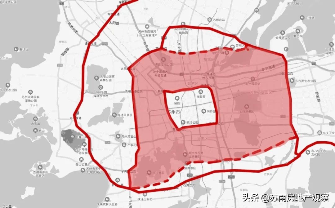 中环和苏州哪个值钱,苏州中环和昆山中环对接的意义