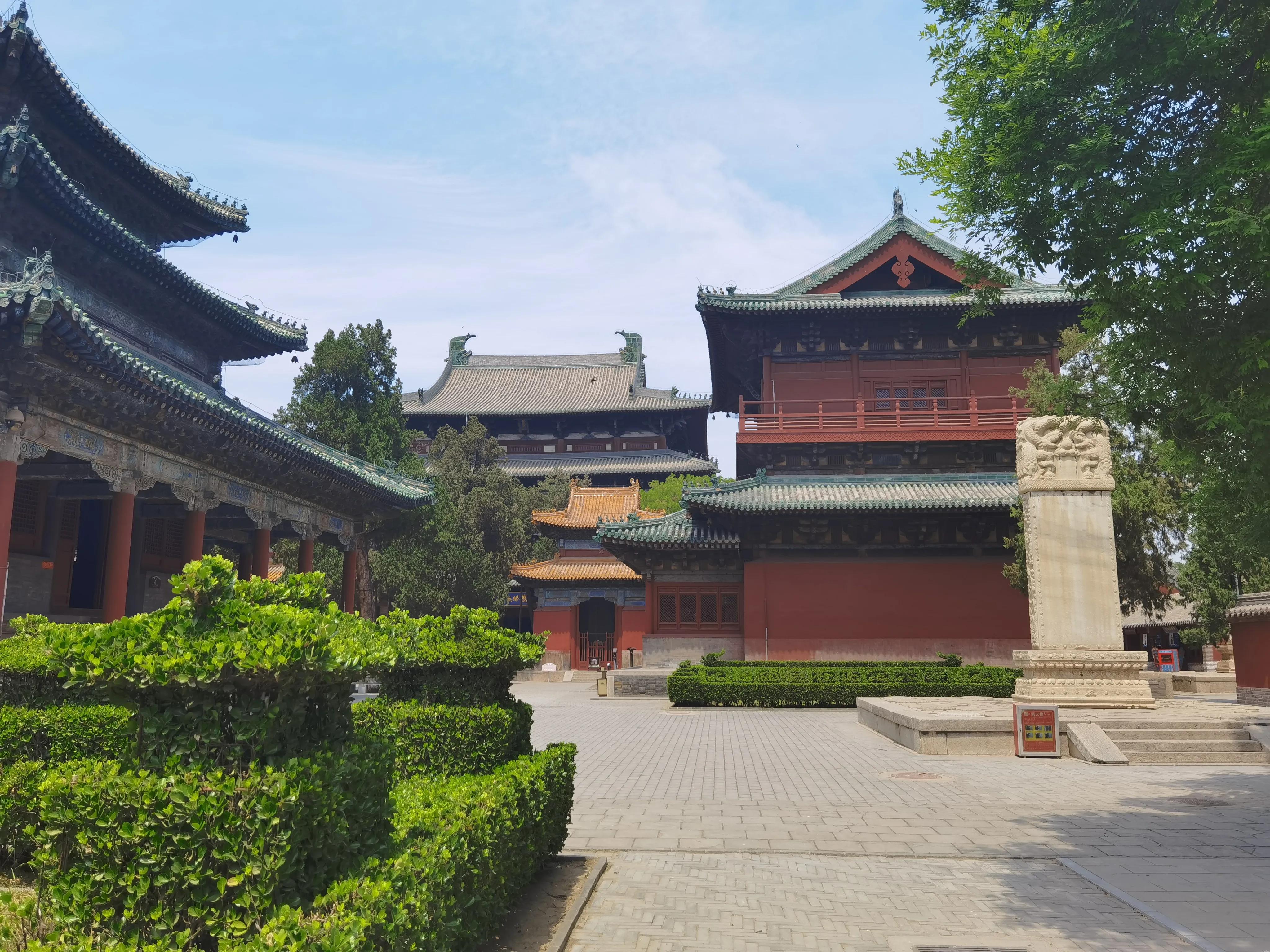 正定县隆兴寺图片,正定县隆兴寺