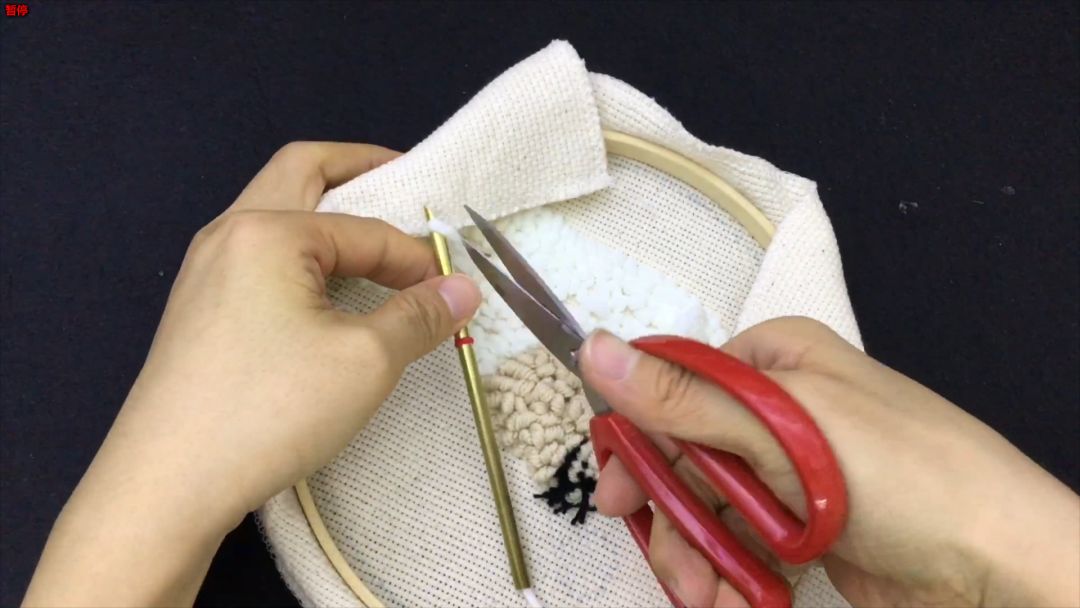 diy刺绣小图案戳戳绣,刺绣文化戳戳绣