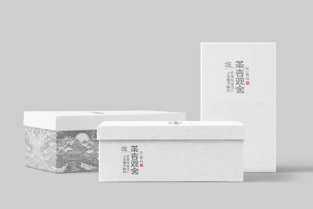 素雅的茶叶包装总能让人心旷,最有禅意的茶叶包装