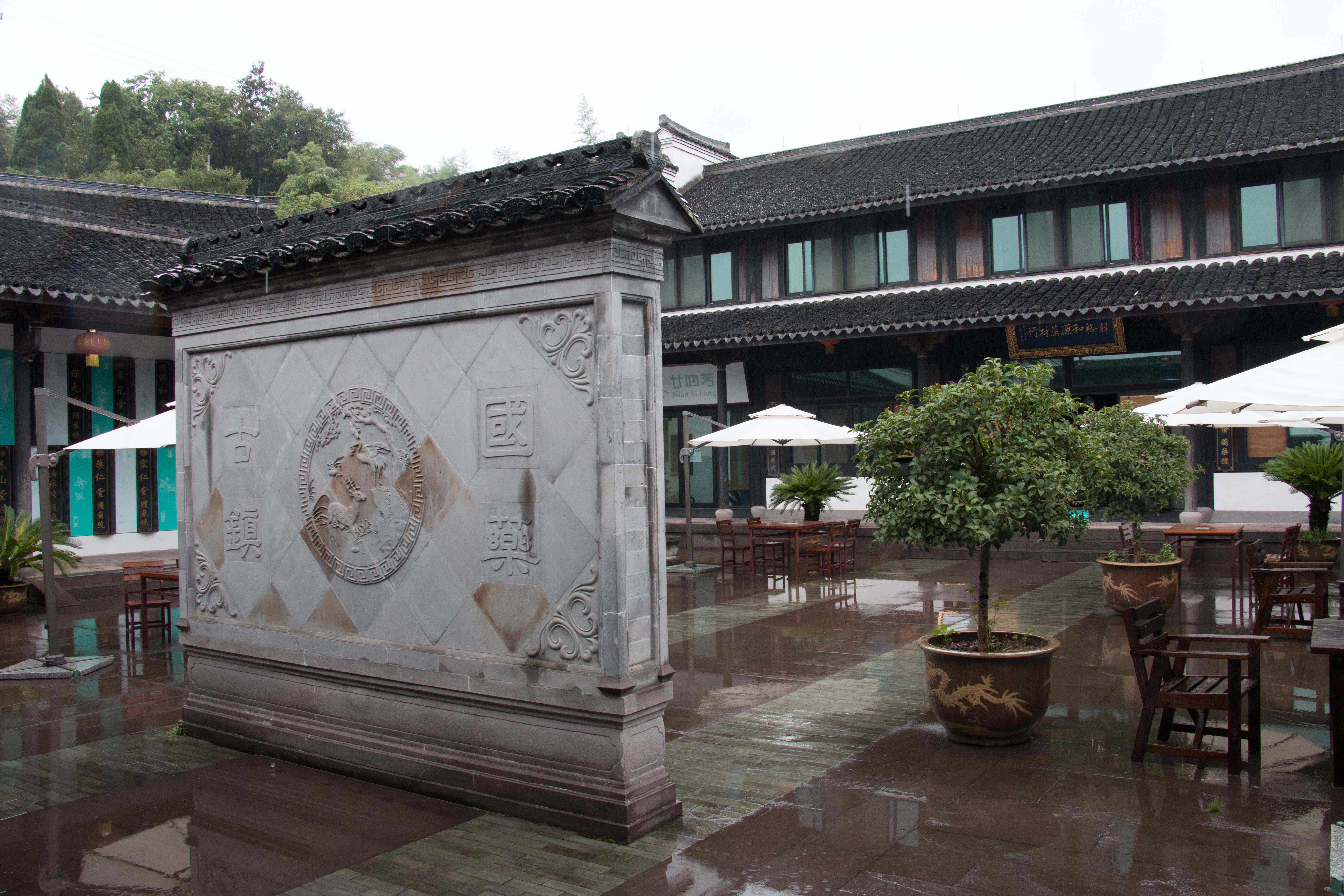 鹤皋古镇,鸣鹤古镇绕湖路