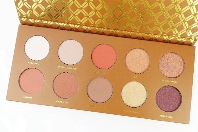 秋色钻石眼影,浓郁秋色麦田眼影