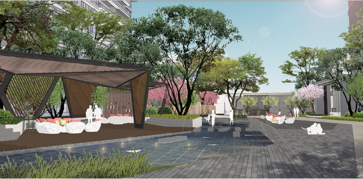 龙湖景粼天序连廊,龙湖景粼天序峯境