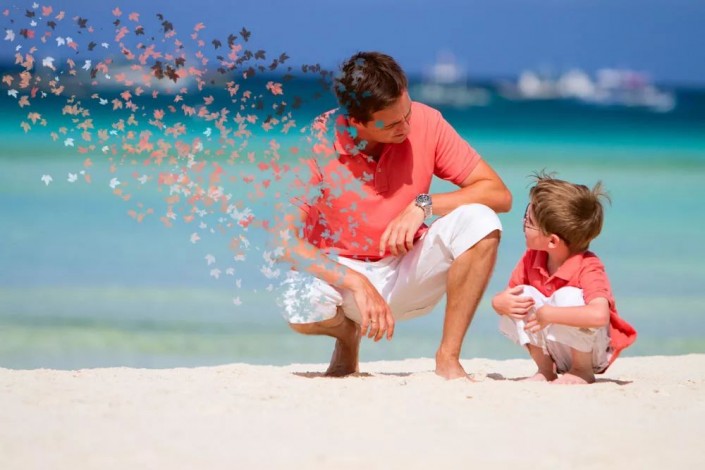 ps人物打散效果制作,ps打散效果视频