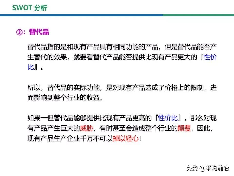 采购过程中的swot分析,采购swot分析模型包括