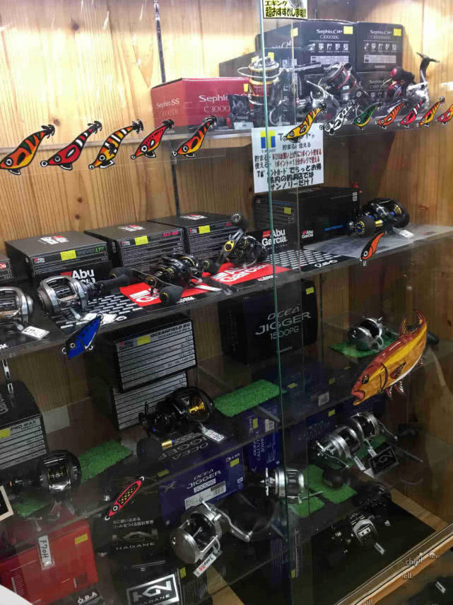 日本渔具店价格表,日本真实渔具店