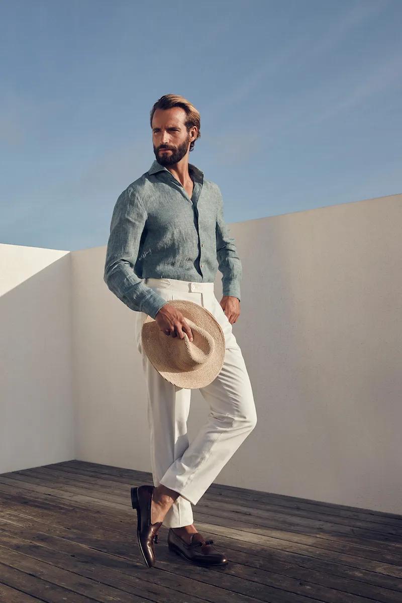 亚麻衬衫对比,今年流行的亚麻衬衫哪些人不适合