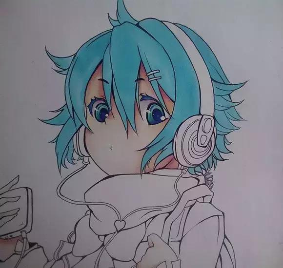 超详细马克笔教程，教你一步一步用马克笔手绘二次元教程！