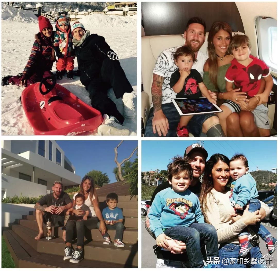 c罗梅西房子对比,梅西c罗内马尔生活