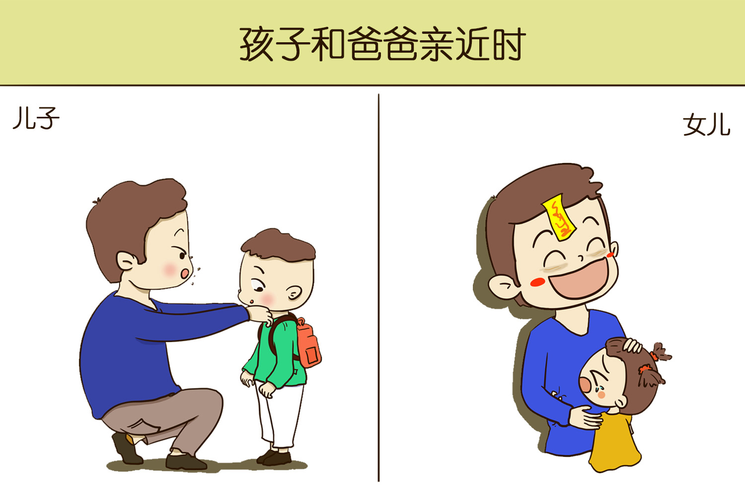 五组图告诉你生男生女的区别，每一组都很现实，你家中了吗