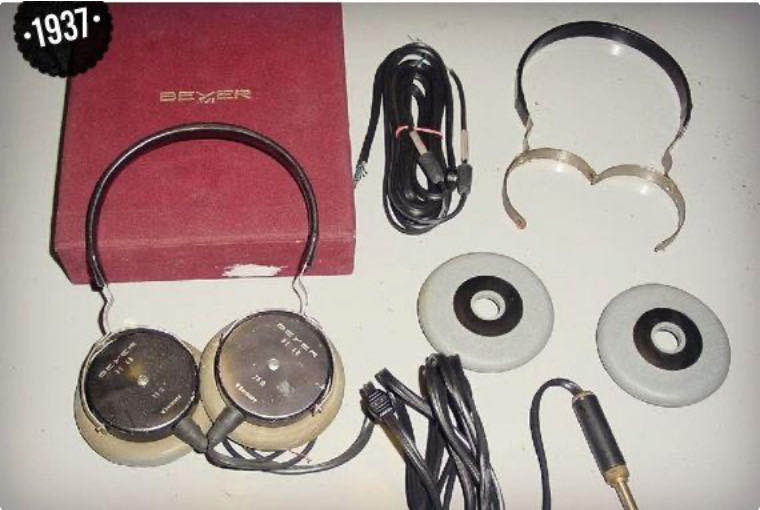 扛在肩上的耳机!现代耳机的那些老前辈