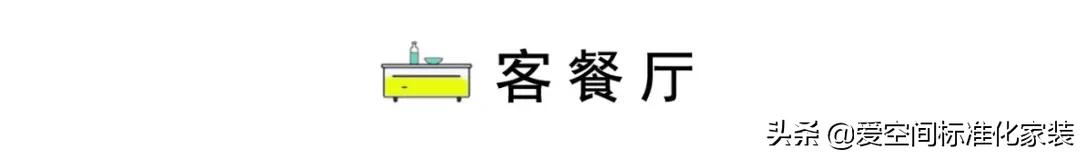 10款狭长小户型衣帽间装修效果图,客餐厅一体顶设计