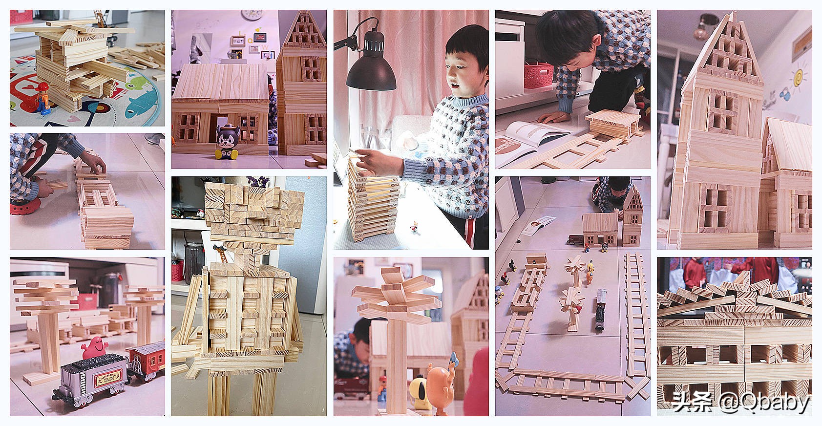 婴幼儿早教积木玩法,1-3岁幼儿早教益智积木怎么玩