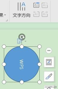 wps如何把圆形图标插入文字,wps圆形图表加文字