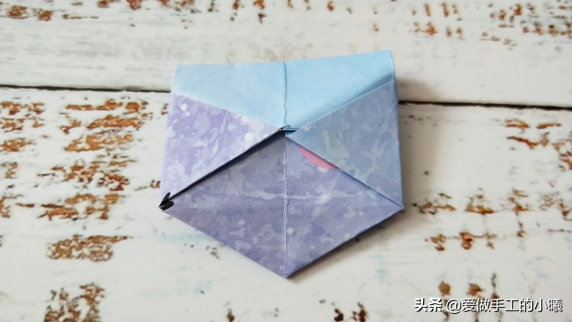 简单多层零钱包折纸,零钱包折纸图解