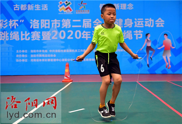 洛阳市全民健身运动会跳绳比赛,运动会跳绳比赛小学生