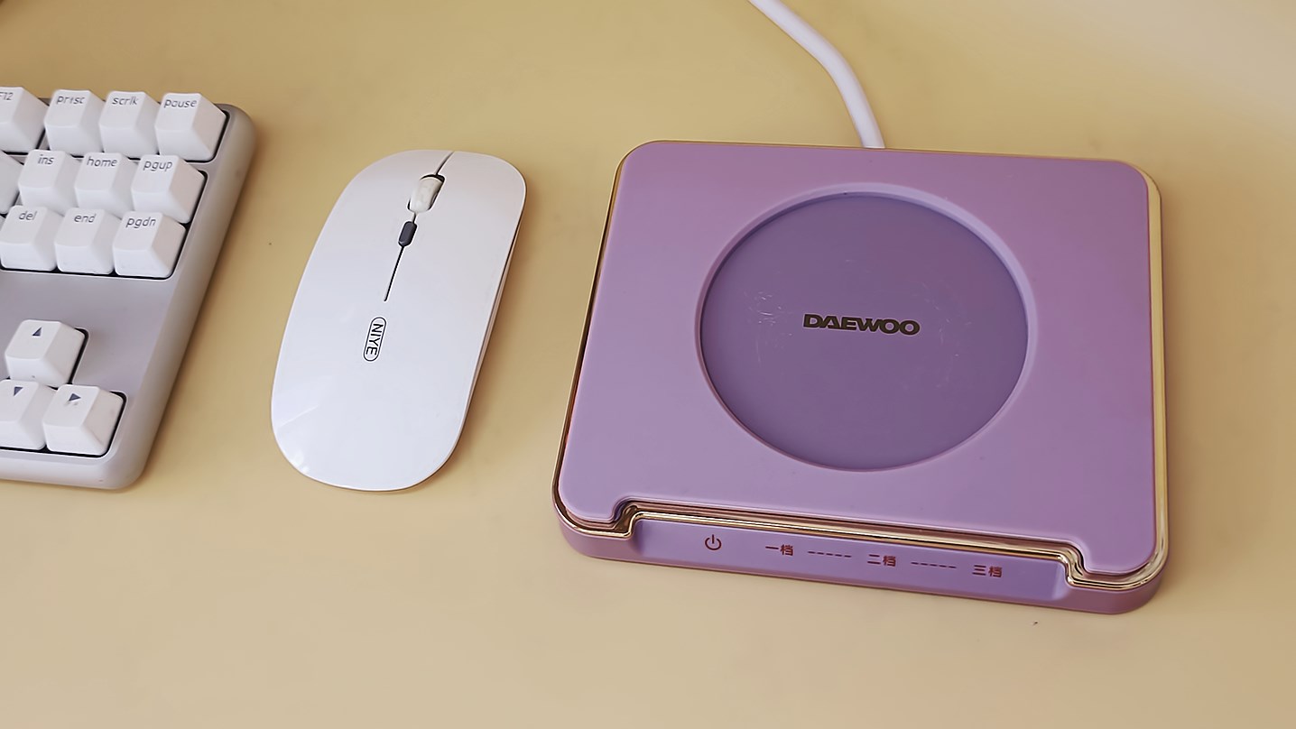 大宇恒温杯垫55度恒温加热很实用,暖胃护胃神器电加热