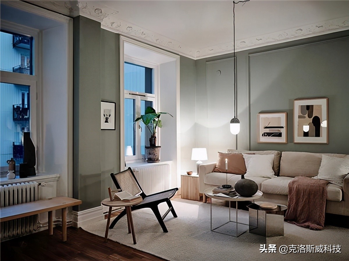 莫兰迪色高级绿,莫兰迪绿美式复古