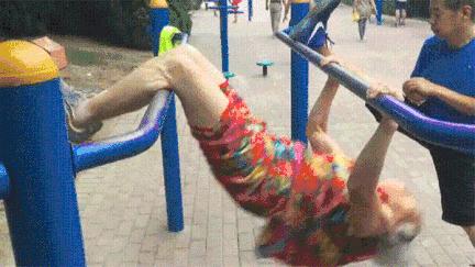 你根本想象不到减肥,你根本想象不到民间健身有多狂野