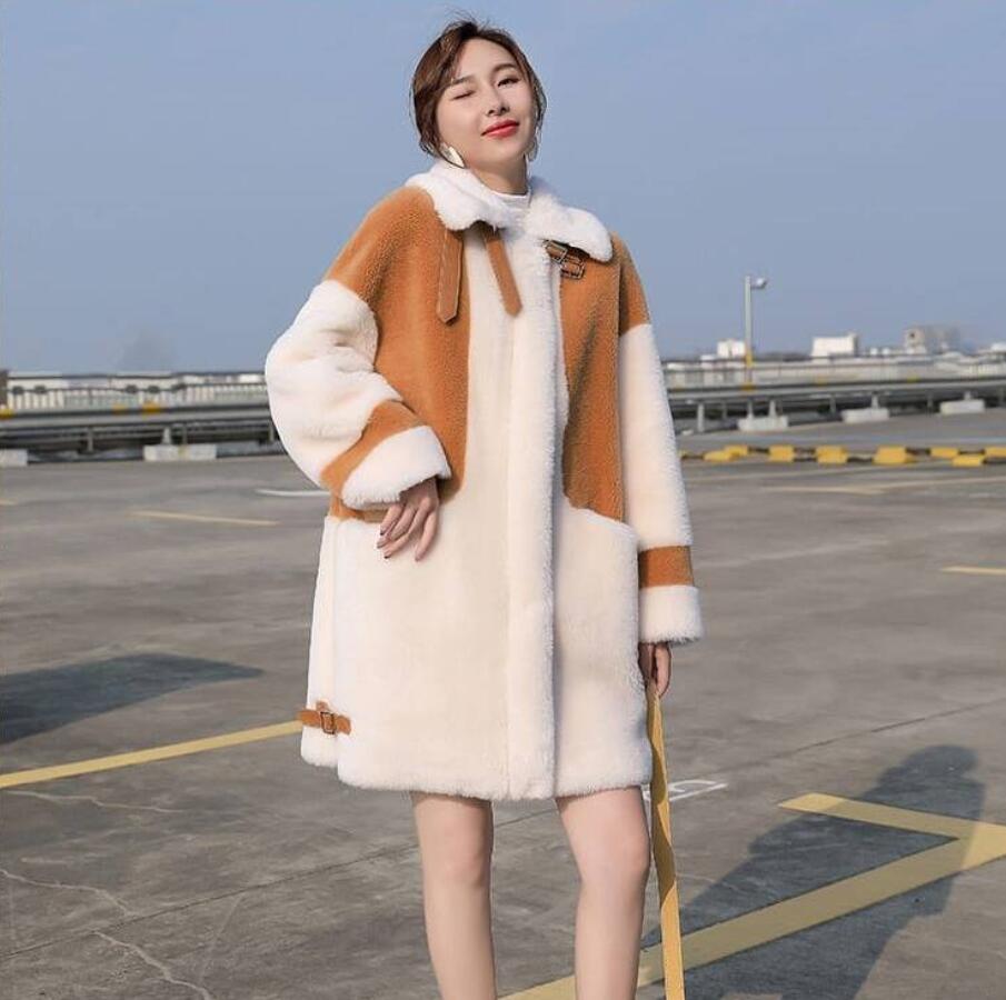 冬天保暖穿搭还得看羊羔毛外套,冬日羊羔毛外套怎么样穿不臃肿