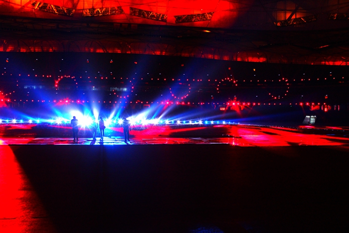 2019年鸟巢国庆灯光秀,鸟巢夜光系列