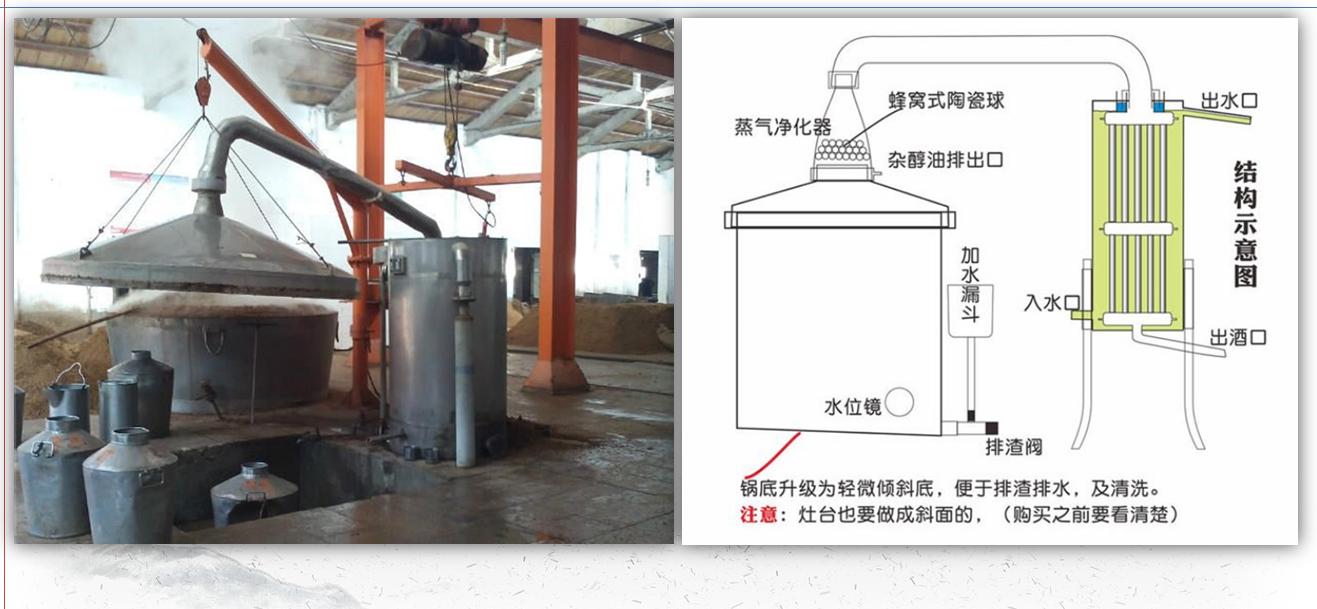 传统酿酒天锅木甑怎么能酿出酒,纯粮固态白酒和液态发酵的工艺