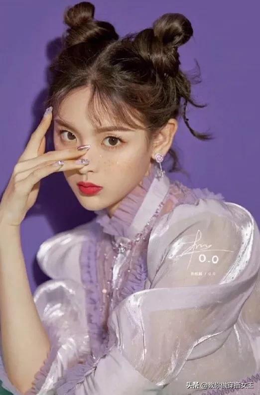 显白3个度以上的发色,显白三个度的粉橘色