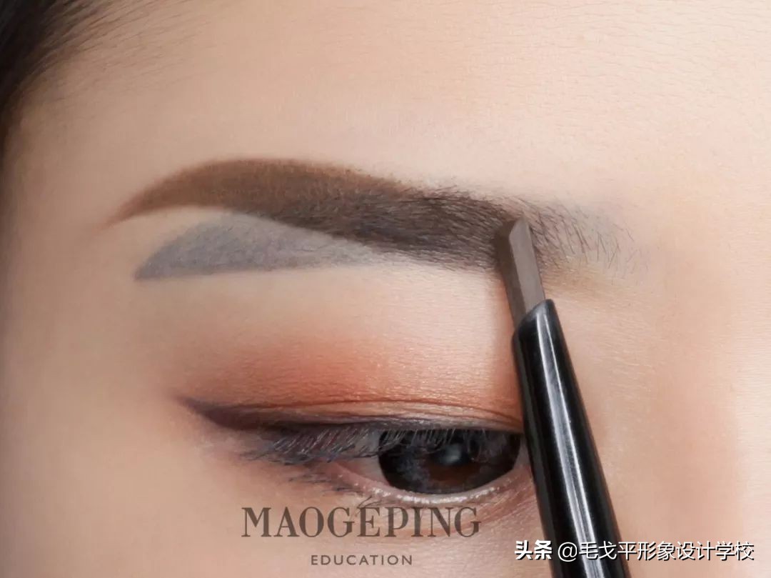 自然眉形画眉毛教程,教你轻松改眉形