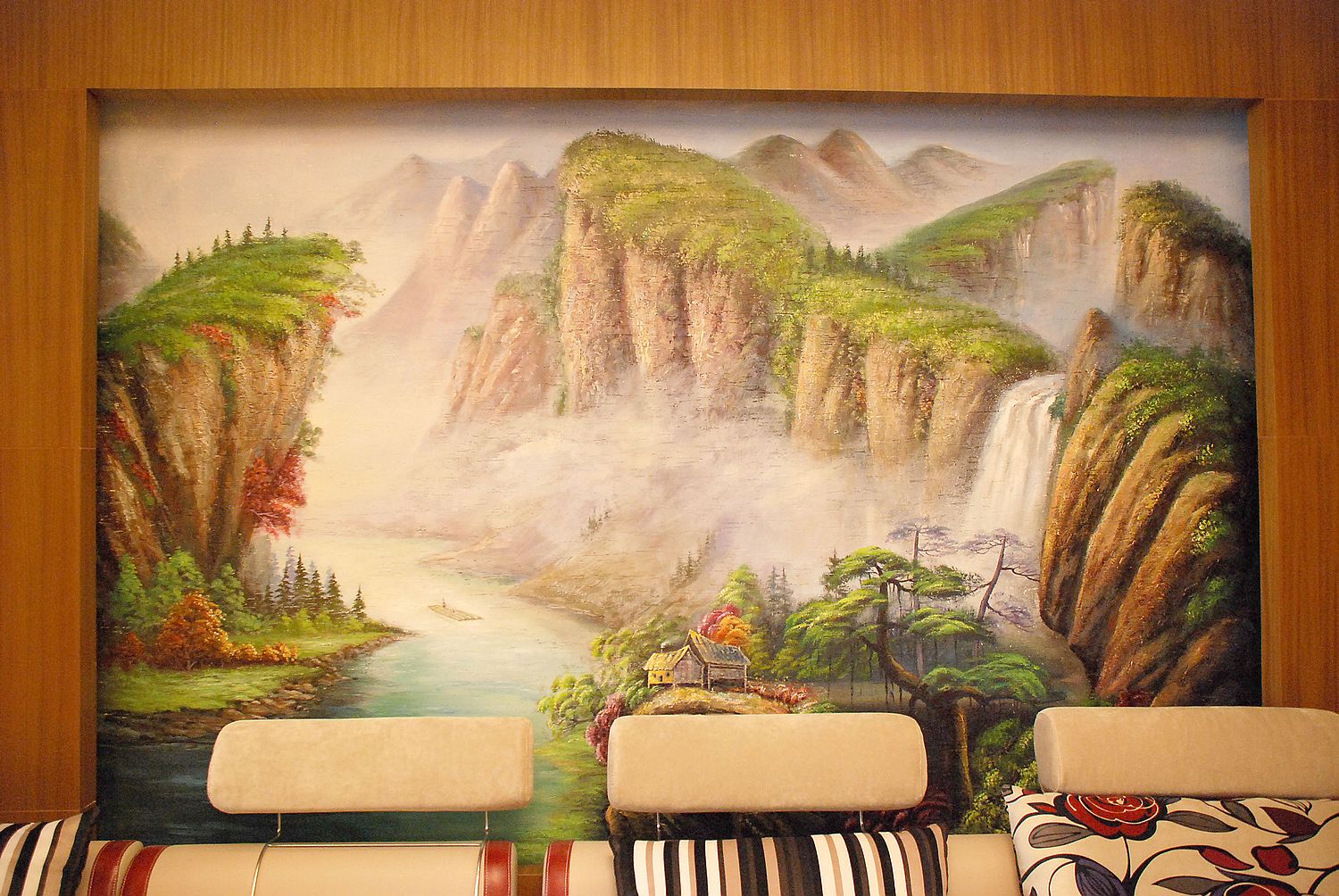 家庭简单又好看的小墙绘,墙绘艺术室装修