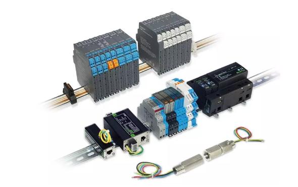 中石化防雷接地工程,优倍浪涌保护器四通道