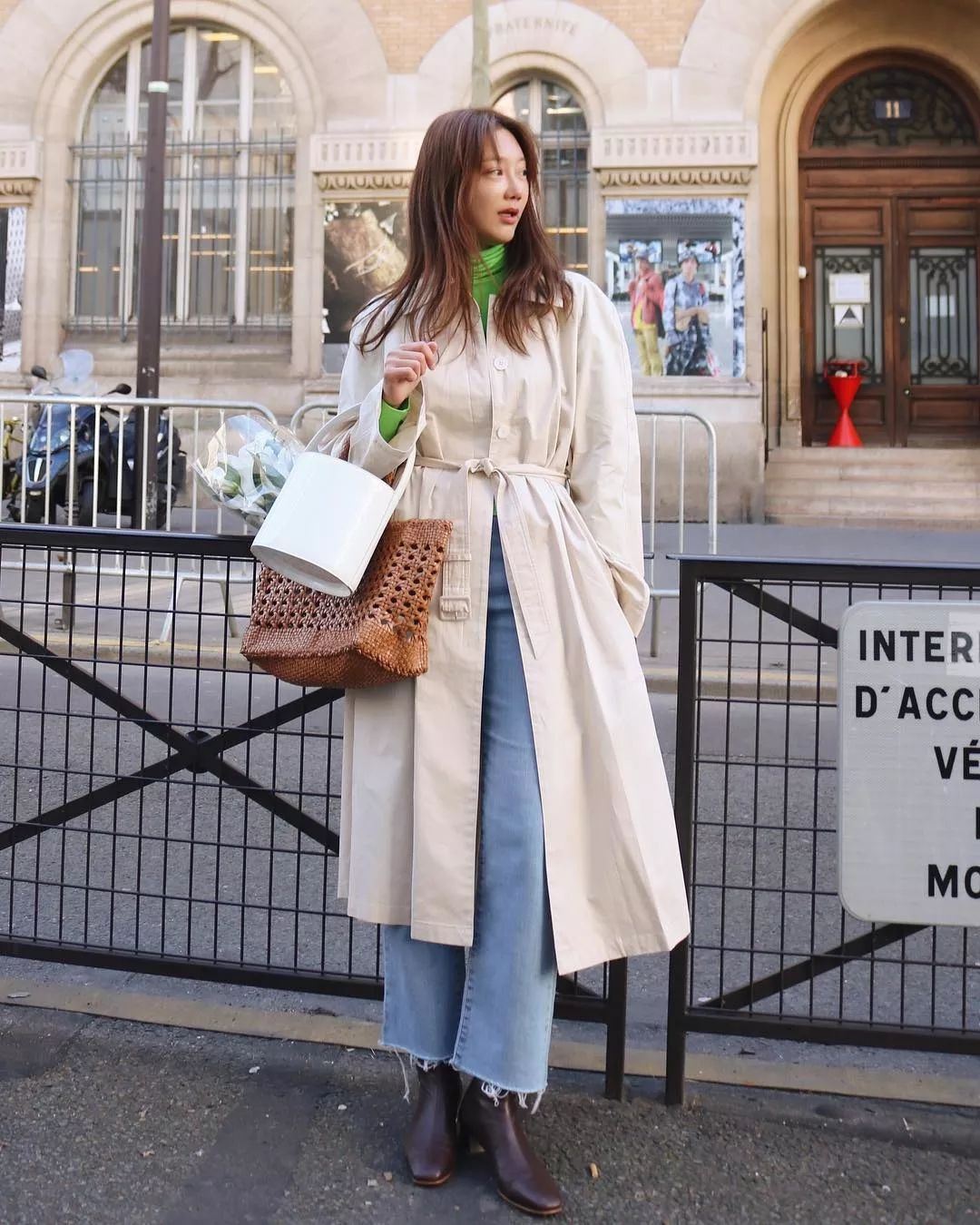 今年最时髦的阔腿裤穿搭法,今年超火的阔腿裤穿搭显高