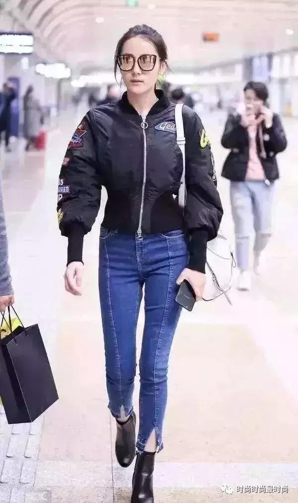 裤子裤腿开叉,裤子开衩常规版