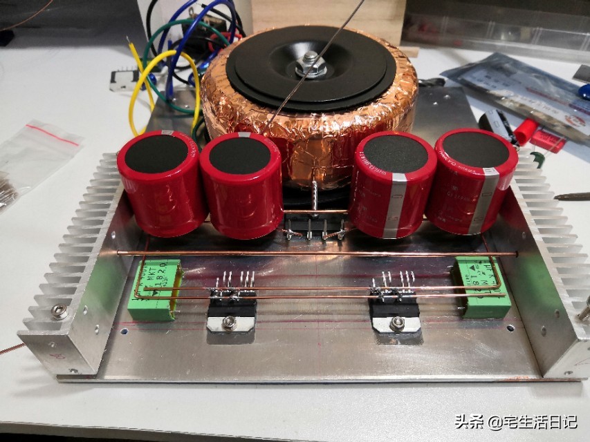 大功率功放机箱自制,功放外壳改电脑机箱