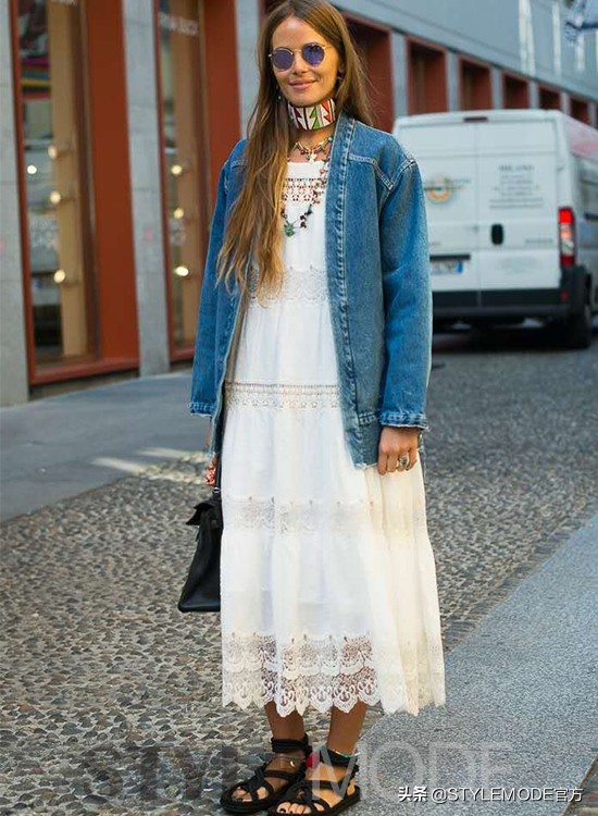 一条都市波西米亚裙，完美演绎自由浪漫！