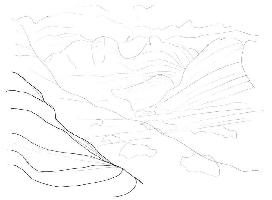 石头画零基础入门教程,一步一步教你画石头