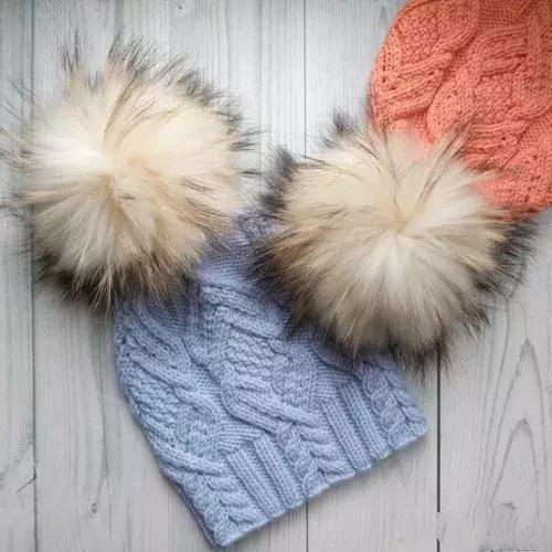 最简单的冬季毛线帽子花样,最简单时尚的毛线帽子