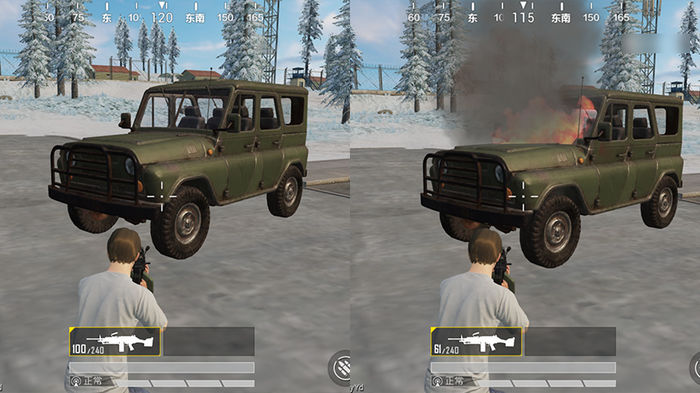 和平精英m249握枪姿势,m249烈火和黄金m249mini哪个好用